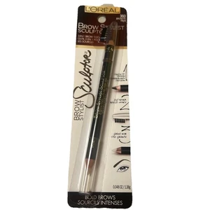 Loreal Brow Stylist Sculptor 3-in-1 Brow Tool 360 Brunette Precision Tip Crayon - Picture 1 of 2