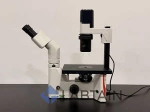 Leica Microscope DM IL LED Inverted Laboratory Microscope - Model 365725 - Picture 1 of 16