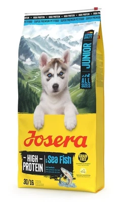 JOSERA High Protein - Junior Sea Fish 12,5 kg - Trockenfutter für aktive Welpen - Bild 1 von 2