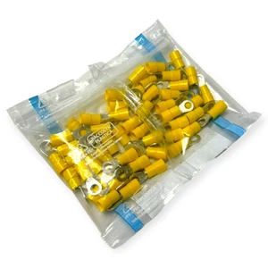 BMM 00325 ANILLO TERMINAL 6 MM² V5 AMARILLO PREAISLADO PARA CABLE ELÉCTRICO - Imagen 1 de 1