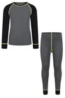 Mountain Warehouse Kids Base Layer Set Boys Girls Quick Wicking Merino Wool