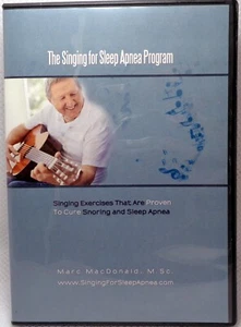 The Singing For Sleep Apnea Program DVD - Picture 1 of 2
