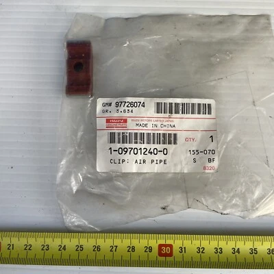 1-09701240-0 Genuine Isuzu Air Pipe Clip Saddle Spacer OEM NOS - Image 1 of 3