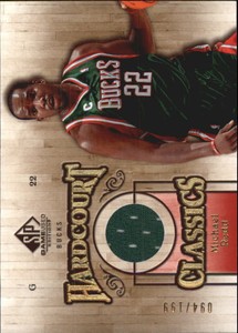 2007-08 (BUCKS) SP Game Used Hardcourt Classics #HCMR Michael Redd Jsy /199