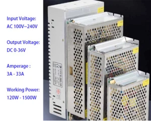 AC 220V to DC 36V Switching Power Supply LED Lamp Industrial Control Transformer - Picture 1 of 28