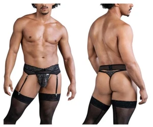 CandyMan 99837 Conjunto de Encaje-Garter NUEVO Ropa Interior para Hombre - Imagen 1 de 8