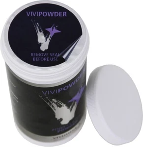 Vivipowder by Vivishine talc latex powder dressing aid Made in Germany - Foto 1 di 1