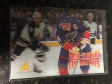 1996 PINNACLE HOCKEY BRETT HULL MCDONALD'S CARD MCD-06 ST LOUIS BLUES