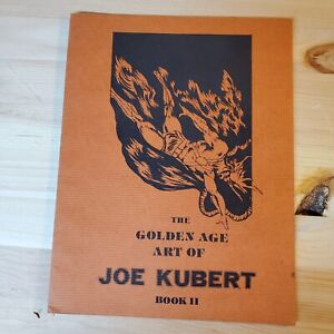 the GOLDEN AGE ART of JOE KUBERT Book II - DC Comics - 1979 Cartoonews VF Nice!