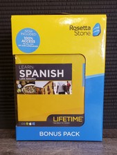 Rosetta Stone Spanish Lifetime Download 24 Month Subscription 2 Years