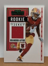 2020 CONTENDERS ROOKIE TICKET BRANDON AIYUK PATCH CARD! 