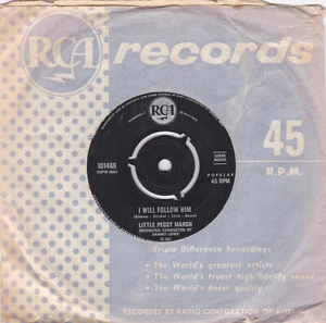 Little Peggy March – I Will Follow Him - 7" single - Picture 1 of 2