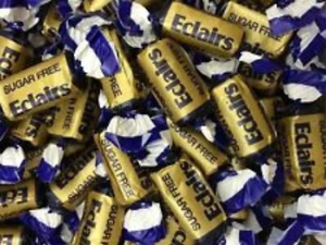 Eclairs ZUCKERFREIE Süßigkeiten | Chewy Toffees Choc Center | Geeignet für Diabetiker - Bild 1 von 5