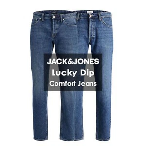 Pantalones de mezclilla azul Jack & Jones para hombre de ajuste cómodo - Imagen 1 de 66
