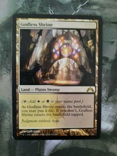Magic MTG - 1 x Godless Shrine - Gatecrash - Ex