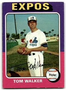 1975 Topps Tom Walker . Montreal Expos #627
