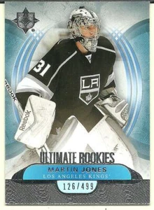 2013-14 Ultimate Collection #111 Martin Jones / 499 RC - Bild 1 von 1