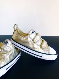 gold converse toddler