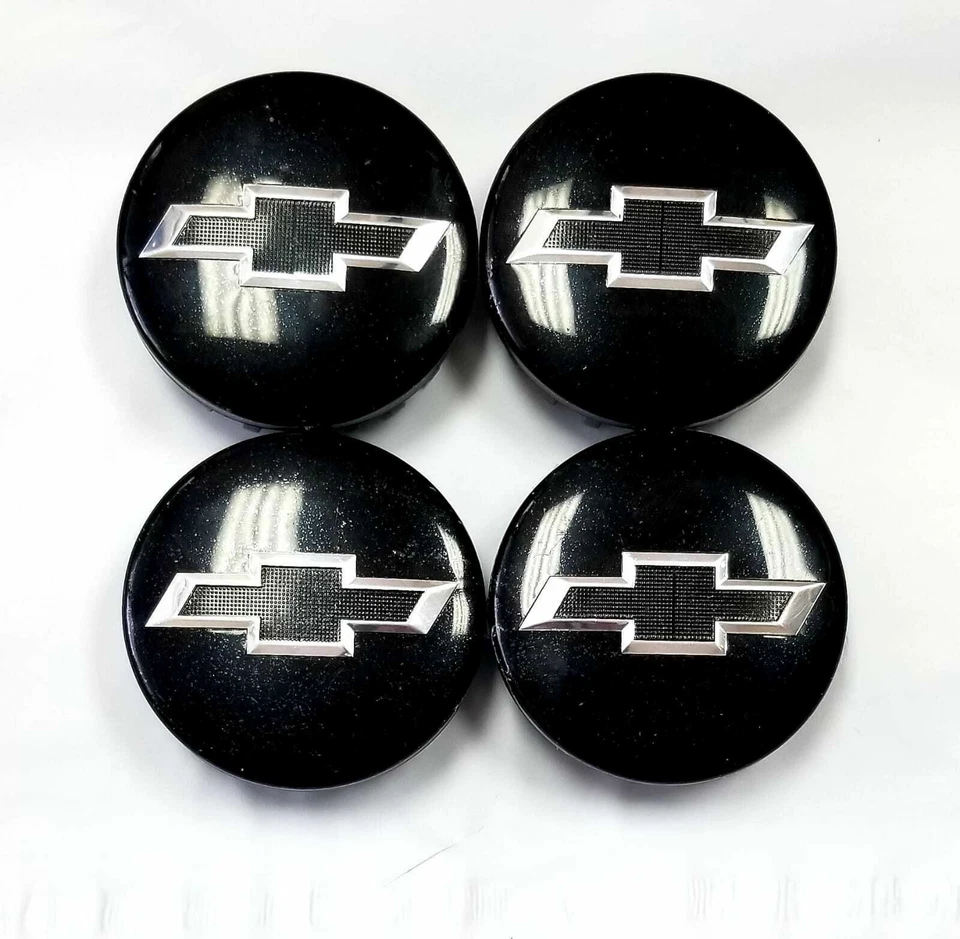 4pcs.  Camaro Colorado Traverse Black center caps wheel caps 23115617 - Image 1 of 1