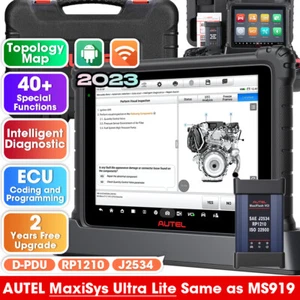 AUTEL MaxiSYS Ultra Lite MS919 ULTRA OBD2 Diagnóstico Programación ECU Español - Imagen 1 de 11
