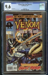 Venom: Sign of the Boss #2 CGC 9.6 Ghost Rider - Imagen 1 de 4