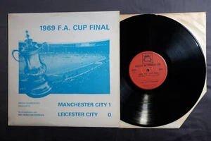 1969 F.A. Cup Final – Manchester City v Leicester QUALITY RECORDINGS LP Mono QP1 - Picture 1 of 13