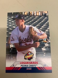 Logan Gragg Card 2022 Peoria Chiefs Team Card