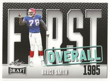 2023 Leaf Draft Football Bruce Smith - Buffalo Bills - First Overall 1985 #5