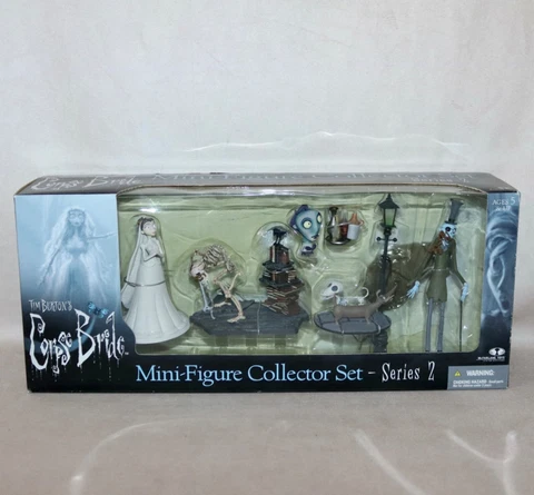 Tim Burton’s Corpse Bride Series 2 ~ 6” Mini Figure Collector Set ~ 2006 NRFP Cover