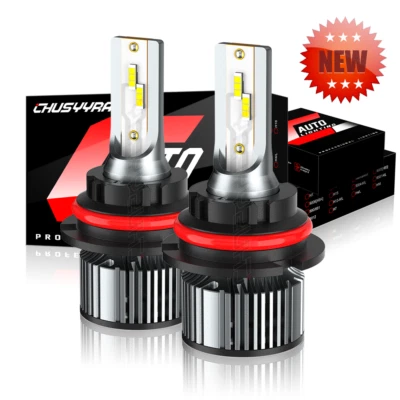 Kit de faros LED 9007 HB5 6000K blanco ajuste alto/bajo LINCOLN Blackwood 2002-2003 Foto 1 de 4