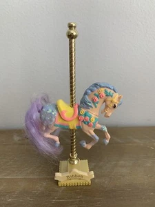 Ribbon Carousel Horse Matchbox Vintage 1989 - Picture 1 of 4