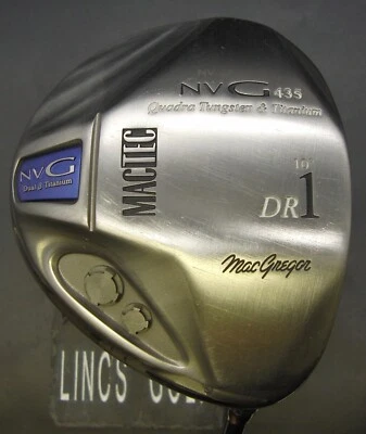 MacGregor Mactec NVG 435 10° Driver Regular Graphite Shaft Mactec Grip - Image 1 of 4