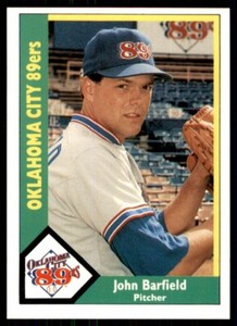 1990 CMC John Barfield Oklahoma City 89ers #159