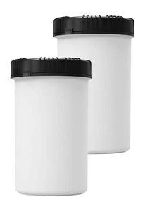 2x 2000 ml Vorratsbehälter mit Schraubdeckel, Vorratsdose, Mehldose - Bild 1 von 3