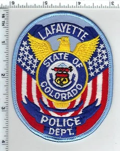 Lafayette Police (Colorado) 5th Issue Shoulder Patch - Picture 1 of 1