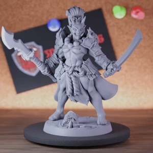 Oni Demon Devourer Miniature Fiend Monster Dungeons and Dragons Mini DnD TTRPG - Picture 1 of 8