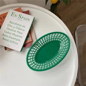 Serving Basket Snack Food Fries Dish Tray Dessert Plate BBQ Party 24 pcs H7 - Picture 1 of 2