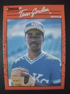 Tom Gordon - Kansas City Royals - 1990 Donruss Baseball Card #297