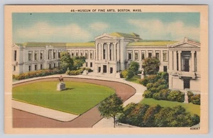 Postcard Boston Massachusetts Museum Of Fine Arts - Picture 1 of 2