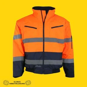 PREVENT Warnschutz Pilotenjacke 3 in 1 Funktion orange/blau (Gr.S-XXXL) - Bild 1 von 4