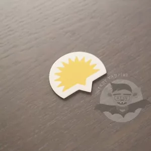 Trails (A Parks Game) | 1 Sun Token | Offizieller Ersatz/Extra Spielstück - Bild 1 von 3