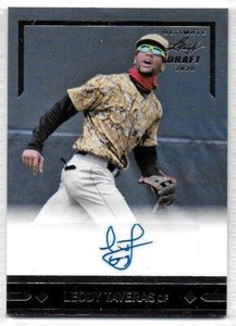 2020 Leaf Ultimate Draft 1991 Gold Leaf Rookies Leody Taveras Autograph #GLR-LT1