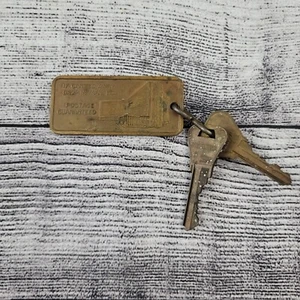 Hyatt House Hotel Motel Room Key BRASS Fob & Key Dallas, Texas - Picture 1 of 7