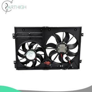 Radiator Condenser Cooling Fan For 2012-2017 Volkswagen Passat 2003-2015 Audi A3 - Bild 1 von 12