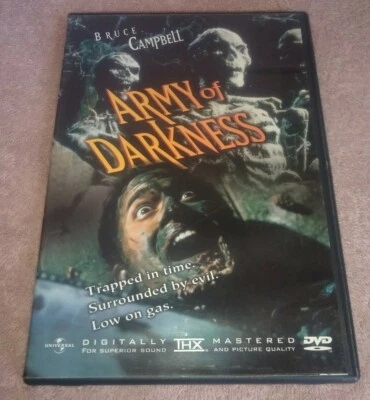 Army of Darkness DVD Wide-screen Full-screen Bruce Campbell Sam Rami - Image 1 of 4
