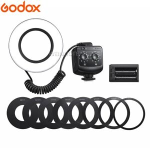 Godox RING72 Macro DEL Ring Light 5600K Studio Light pour Canon Nikon 700D 650D 