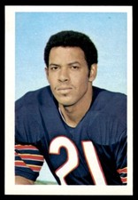 1971 NFLPA WONDERFUL WORLD STAMPS CECIL TURNER CHICAGO BEARS #60
