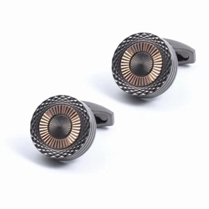 Men Cufflinks Formal Women Cuff Links Beading Vintage Business Party Prom Wear - Picture 1 of 3