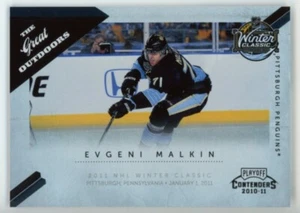 2010-11 Panini Playoff Contenders The Great Outdoors #16 Evgeni Malkin - Imagen 1 de 2