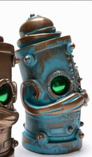 Doktor A Stumpy Warburton 2" cold-cast metal edition Verdegris green eyes 1/100